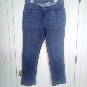 Denim & Company straight leg jeans size16